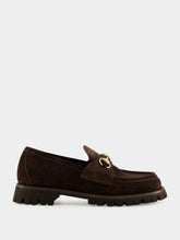 Gucci Brown Sylke Leather Moccasins