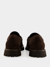 Gucci Brown Sylke Leather Moccasins