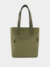 Gucci Forest Green GG Canvas Tote Bag