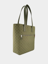 Gucci Forest Green GG Canvas Tote Bag