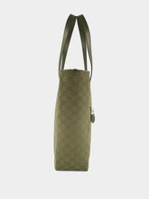 Gucci Forest Green GG Canvas Tote Bag