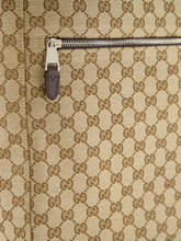 Gucci Ebony Medium GG Canvas Tote Bag