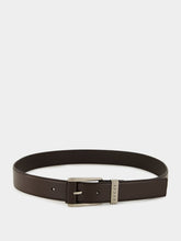 Gucci Dark Brown Leather Belt with Buckle