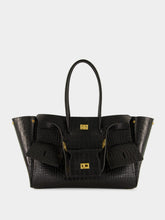 Bel Air Medium Carry All Bag in Black Croc