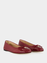 Gucci Rosso Ancora Red Leather Ballet Flat