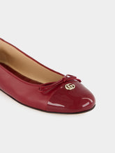 Gucci Rosso Ancora Red Leather Ballet Flat