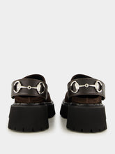 Gucci Dark Brown Suede Mule with Horsebit