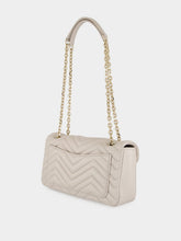 Gucci Light Grey GG Marmont Medium Shoulder Bag