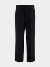 Gucci Black Wool Bouclé Culotte Trousers