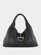 Gucci Black Leather Softbit Maxi Bag
