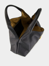 Gucci Black Leather Softbit Maxi Bag