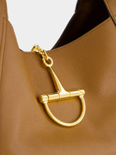 Gucci Brown Leather Softbit Maxi Bag