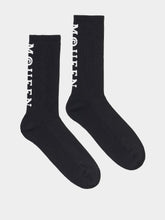 Alexander McQueen Black McQueen Logo Socks
