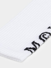 Alexander McQueen White McQueen Logo Socks