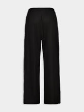 Balenciaga Black Zipped Loop Sporty Fleece Sweatpants