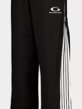 Balenciaga Black Zipped Loop Sporty Fleece Sweatpants