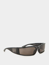 Balenciaga Sunset Rectangle Sunglasses in Black
