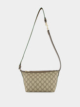 Gucci Beige and Dark Brown Ophidia Mini Shoulder Bag