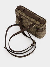 Gucci Beige and Brown Ophidia Small Vanity Bag