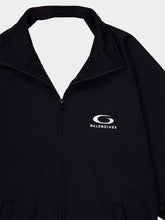 Balenciaga Black Cotton Zip-Up Tracksuit Jacket