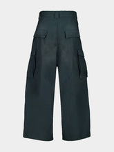 Balenciaga Large Cargo Pants in Forest Green