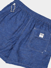 Fedeli Denim Blue Madeira Swim Trunks