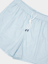 Fedeli Light Cyan Blue Madeira Sakar Swim Trunks