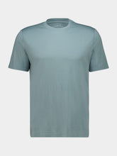 Fedeli Green Knitted Cotton T-Shirt