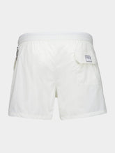 Fedeli White Madeira Swim Trunks