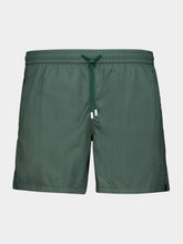 Fedeli Dark Olive Green Madeira Swim Trunks
