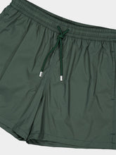 Fedeli Dark Olive Green Madeira Swim Trunks