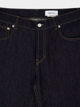 Alexander McQueen Indigo Wide-Leg Denim Jeans