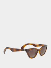 Gucci Light Brown Tortoiseshell Cat-Eye Sunglasses