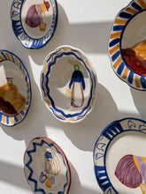 House of Capricorn Hand-Painted Comporta The Harvester Stoneware Soup Plate