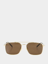 Gucci Light Gold Aviator Sunglasses