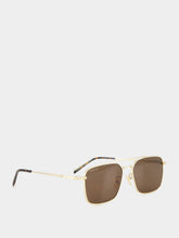 Gucci Light Gold Aviator Sunglasses