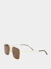 Gucci Light Gold Aviator Sunglasses