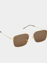 Gucci Light Gold Aviator Sunglasses