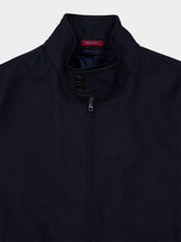 Gucci Blue Wool Blend Bomber Jacket