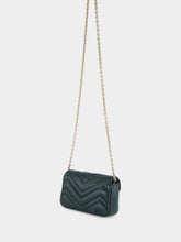 Gucci Green GG Marmont Mini Leather Shoulder Bag