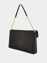 Saint Laurent Black Cassandre XXL Lambskin Envelope Bag