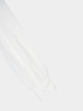 Saint Laurent Craie Shirt in Cotton Poplin