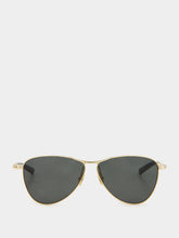Saint Laurent Vesper Sunglasses SL 831 in Light Gold and Black
