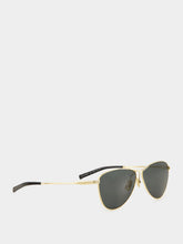 Saint Laurent Vesper Sunglasses SL 831 in Light Gold and Black
