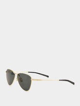 Saint Laurent Vesper Sunglasses SL 831 in Light Gold and Black