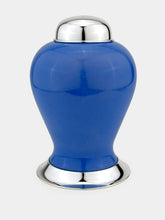 Leitão & Irmão Medium Blue Porcelain Pot