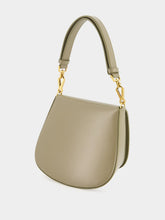 Saint Laurent Mini Voltaire Top Handle Bag in Strong Moss Leather