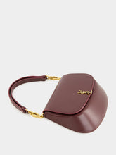 Saint Laurent Mini Voltaire Top Handle Bag in Hot Wine Leather