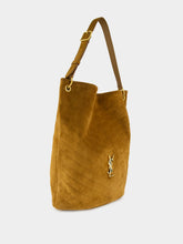 Saint Laurent Niki Supple Bucket Bag in Caramel Cognac Suede