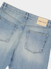 Alexander McQueen Washed Blue Straight-Leg Denim Jeans